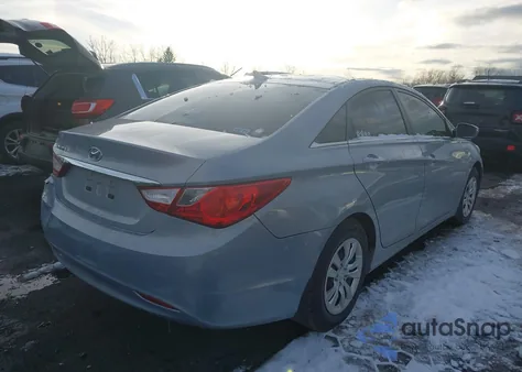 2011 Hyundai Sonata Gls из США, поврежденный, VIN 5NPEB4AC7BH198064